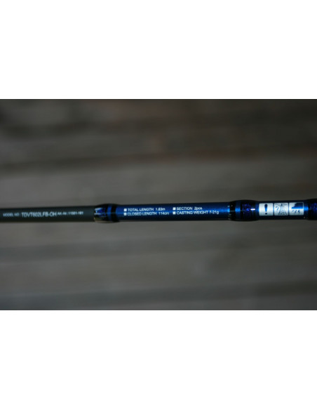 Team Daiwa One & Half  Vertikalrute 1,80 m / WG 7-21 g.