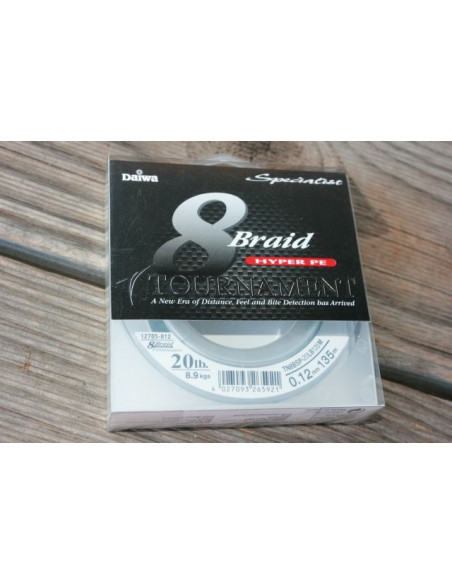 Daiwa Tournament 8xBraid 135 m / 0,08 mm / 4,9 kg Tragkraft