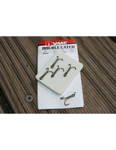 VMC 2908 Double Catch Angsthaken, Gr.8