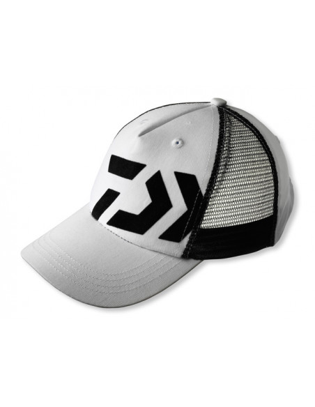 Daiwa D-Cap Basecap, Fb.: weiß/schwarz