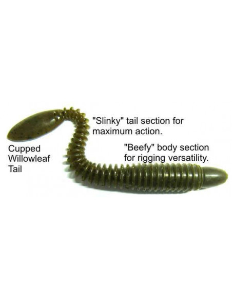 Lunker City Ribster 4,5", Fb.: Atomic Chicken