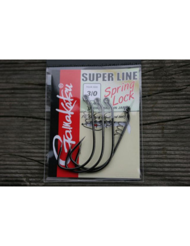 Gamakatsu Super Line Spring Lock, Gr. 3/0