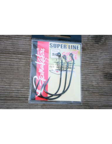 Gamakatsu Super Line Spring Lock, Gr. 5/0