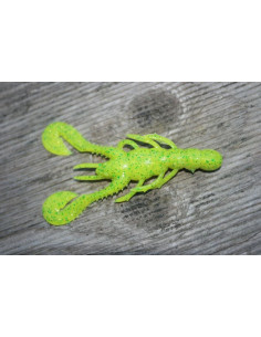 Fish Arrow Air Crush Craw Jr. 3", Fb.: Chartreuse 2