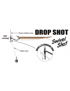 Gamakatsu Drop Shot Swivel Shot, Gr.2 2