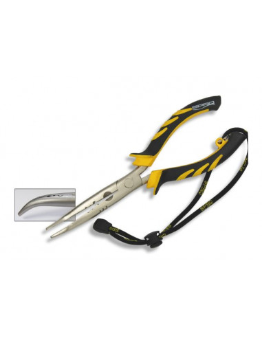 Spro Predator Spitzzange gebogen 23 cm Long Nose Pliers