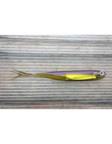 Fish Arrow Flash-J Split 3", Fb.: 05 Purple Weenie / Silver