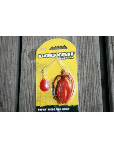 BooYah Micro Point Magic Spinnerbait, Fb.: 692 Fire Ant 2