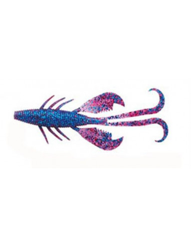 HART Izaki 12 cm Creaturebait, Fb.: 12 Red Blue Glitter