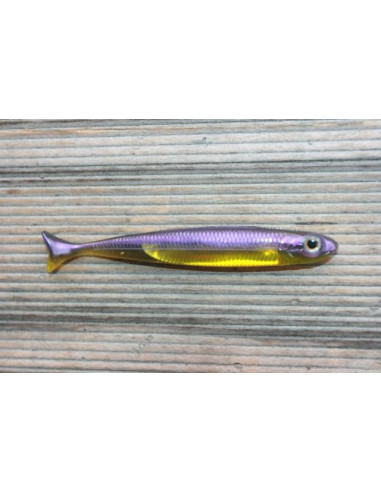 Fish Arrow Flash-J Huddle 3", Fb.: 05 Purple Weenie/Silver