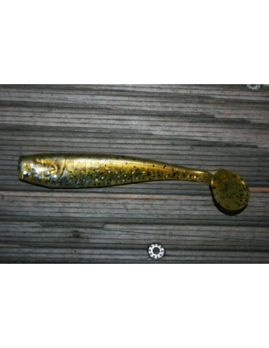 Relax King Shad 4", Fb.: Kristall-Glitter-Braun-Glitter