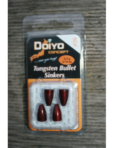 Iron Claw Doiyo Concept Tungsten Bullet 5,2 g Rot