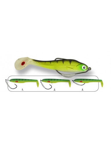 Gamakatsu Weighted Superline Spring-Lock, Gr.7/0