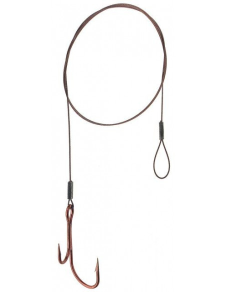 flexonit VMC Ryderhaken rot 9402 / 40 cm / 4,5 kg. / Zanderhaken