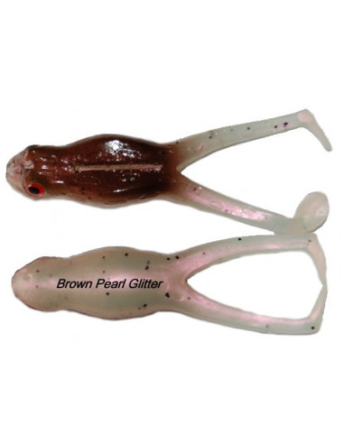 Tournament Baits Kikker 3", Fb.: Brown Pearl Glitter