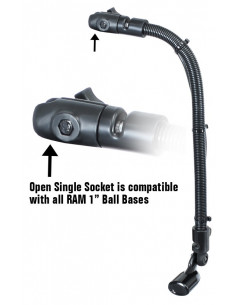 RAM-Mounts Long Transducer Mount 18" Geberhalterung RAM-B-316-18 2