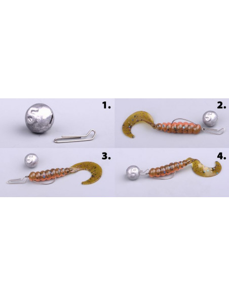 Spro Bottom Jig 18 g. (Cheburashka)