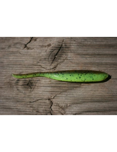 Keitech Shad Impact 4", Fb.: Green Pumpkin/Chartreuse 2