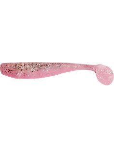 Relax King Shad 4", Fb.: Bubblegum/Clear Glitter