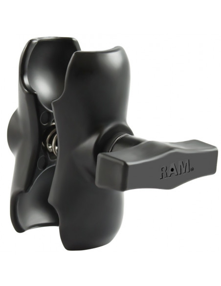 Ram-Mounts Short Double Socket Arm für 1.5" Kugel  (RAM-201U-B)