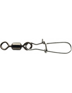 Spro Black Rolling Wirbel mit Fastlock Karabiner Gr. 8 / 11 kg.
