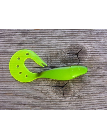 DelalanDe Sandra 9 cm, Fb.: 043 Charreuse Black Back