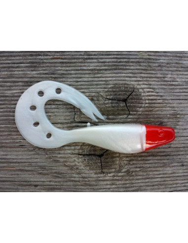 DelalanDe Sandra 9 cm, Fb.: 62 Pearl / Red Head