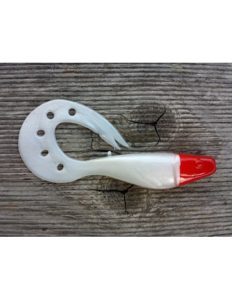 DelalanDe Sandra 9 cm, Fb.: 62 Pearl / Red Head