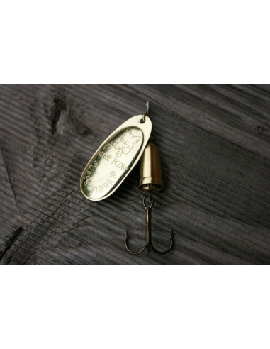 Blue Fox Vibrax Original Gr.4, Fb.:Messing