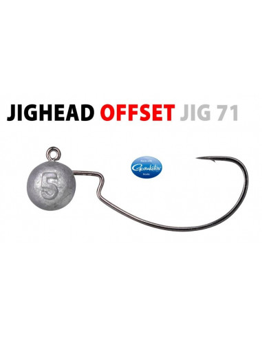 Spo/Gamakatsu Offset Jig Head 4/0 - 10 g.
