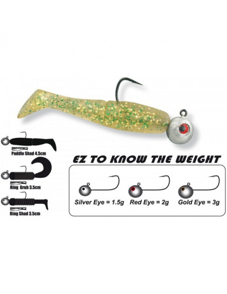 Spro Micro Jig Head 3 g. / Gr.4