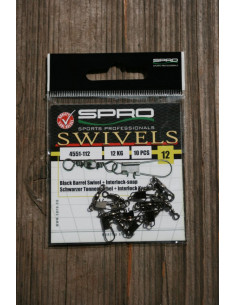 Spro Tönnchenwirbel mit Interlock Karabiner, Gr.12 2