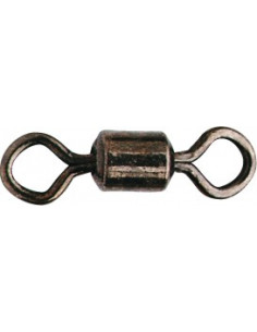 4553001 Black Rolling Swivel Gr SPRO Tönnchen Wirbel Rolling Wirbel 001
