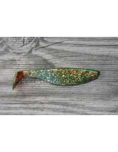 Kopyto River 4" ca. 11 cm, Fb.: Motoroil-Glitter 2