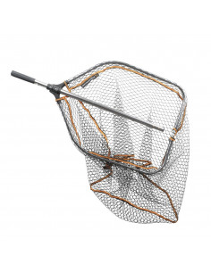 Savage Gear Pro Folding Rubber Mesh Landing Nets L / Kescher 2