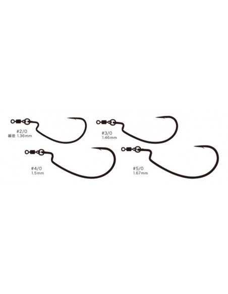 Nogales Ring Offset Monster Size 2/0