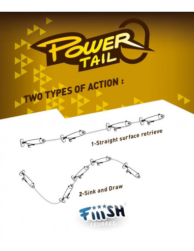 Fiiish Power Tail 44, Fb.: Natural Trout