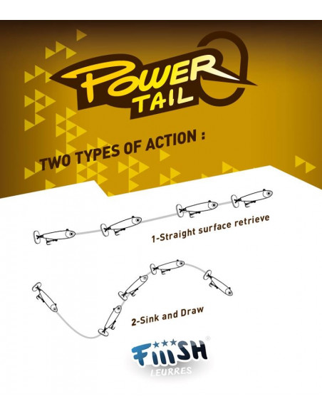 Fiiish Power Tail 44, Fb.: Natural Trout