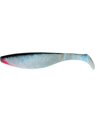 Kopyto River 4" ca. 11 cm, Fb.: Blauperl-Glitter-Schwarz