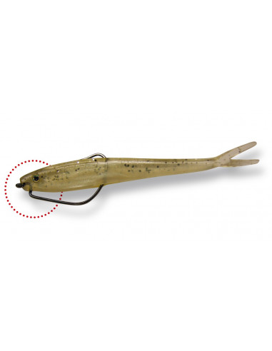 Gamakatsu G-Code Worm 314 MB Offset Haken, Gr. 2