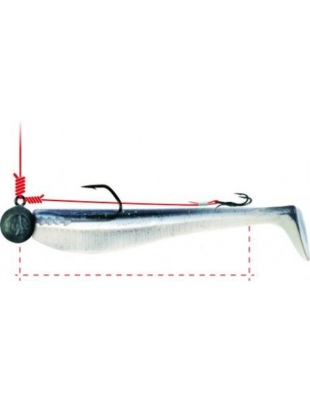 VMC 2908 Double Catch Angsthaken, Gr.8