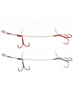 Savage Gear Carbon49 Double Stinger 2/0 - 13,5 cm - 23 kg.