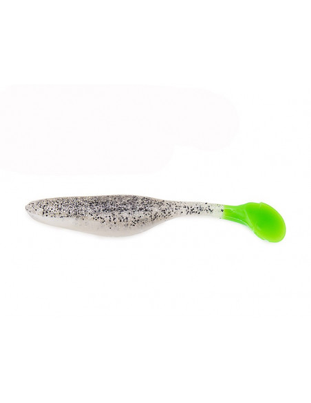 Bass Assassin Sea Shad 6", Fb.: S&P Silver Phantom/Chartreuse Ta
