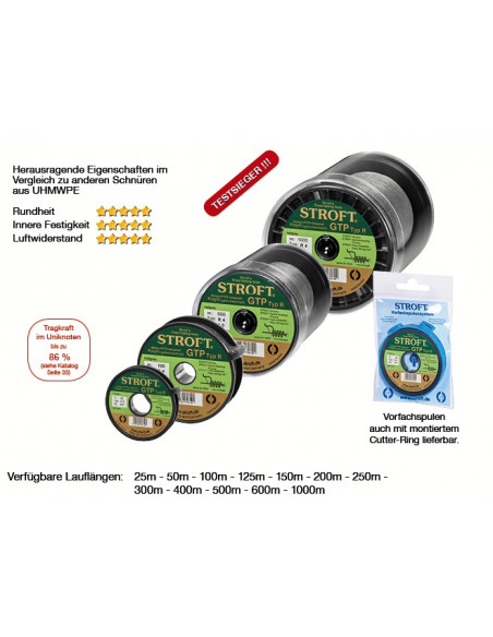 Stroft GTP Typ R 7 - 18kg - 150 m - hellgrau
