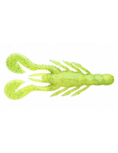 Fish Arrow Air Crush Craw Jr. 3", Fb.: Chartreuse