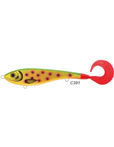 Strike Pro Bandit Tail 15 cm / 83,5 g. / Fb.: C391 Sunshine