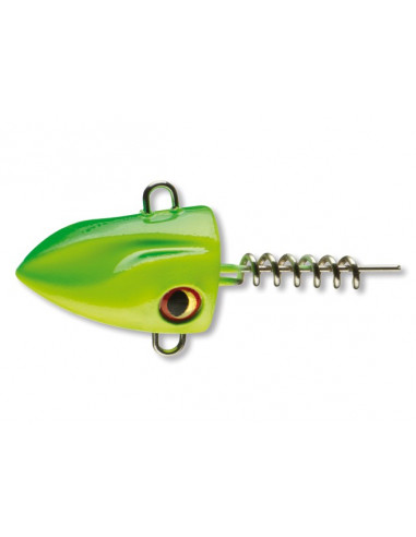 Daiwa PROREX Screw-In Pelagic Head Jigkopf 30 g., Fb.: Lime Chartreuse